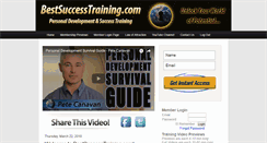 Desktop Screenshot of bestsuccesstraining.com